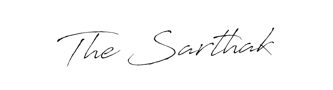 Once you've used our free online signature maker to create your best signature Antro_Vectra style, it's time to enjoy all of the benefits that The Sarthak name signing documents. The Sarthak signature style 6 images and pictures png