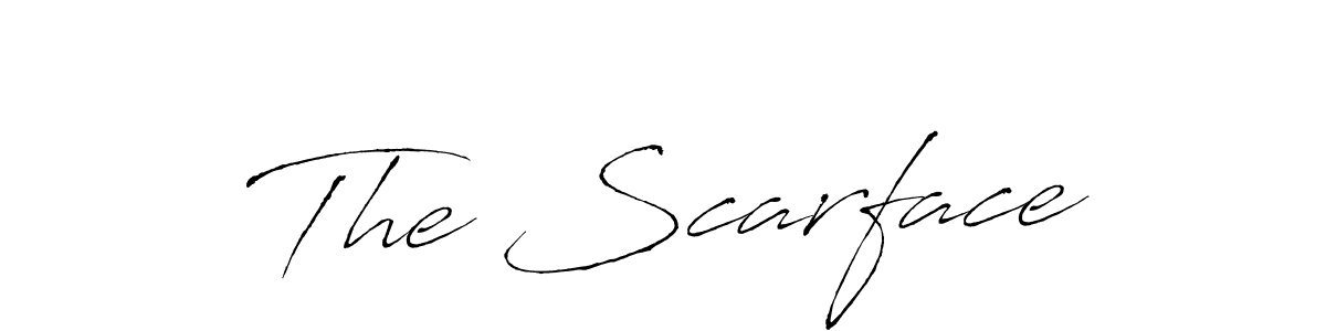 Make a beautiful signature design for name The Scarface. With this signature (Antro_Vectra) style, you can create a handwritten signature for free. The Scarface signature style 6 images and pictures png