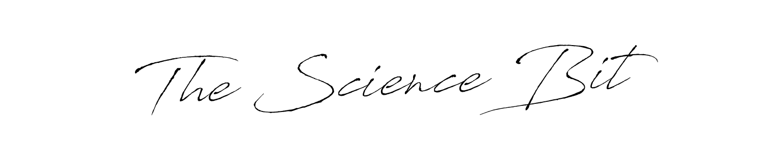 Make a beautiful signature design for name The Science Bit. With this signature (Antro_Vectra) style, you can create a handwritten signature for free. The Science Bit signature style 6 images and pictures png