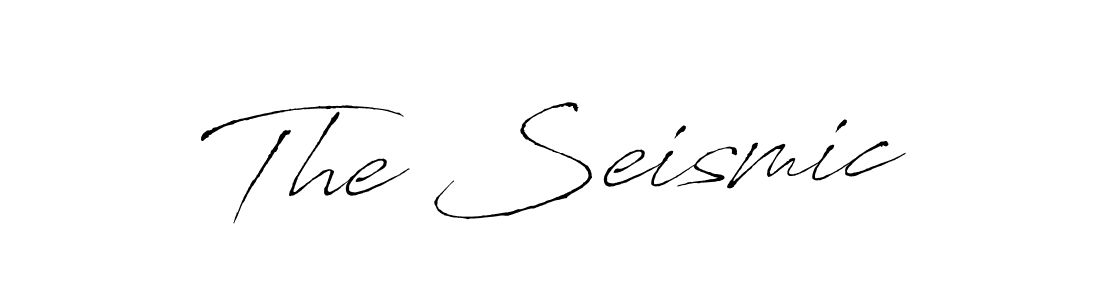Make a beautiful signature design for name The Seismic. Use this online signature maker to create a handwritten signature for free. The Seismic signature style 6 images and pictures png