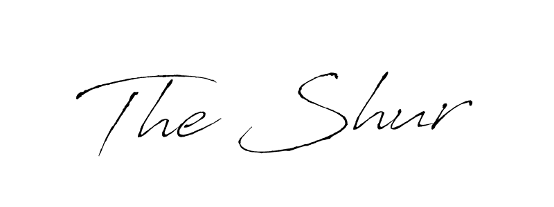 Design your own signature with our free online signature maker. With this signature software, you can create a handwritten (Antro_Vectra) signature for name The Shur. The Shur signature style 6 images and pictures png