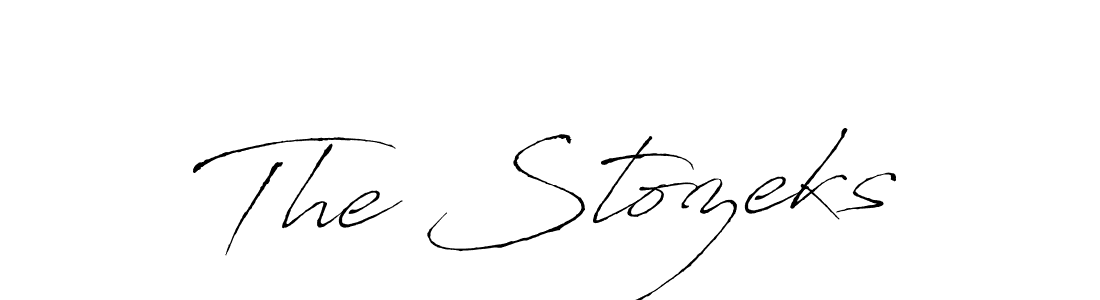 Make a beautiful signature design for name The Stozeks. Use this online signature maker to create a handwritten signature for free. The Stozeks signature style 6 images and pictures png