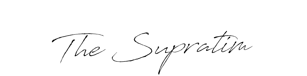 How to make The Supratim name signature. Use Antro_Vectra style for creating short signs online. This is the latest handwritten sign. The Supratim signature style 6 images and pictures png