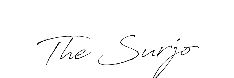 Also we have The Surjo name is the best signature style. Create professional handwritten signature collection using Antro_Vectra autograph style. The Surjo signature style 6 images and pictures png