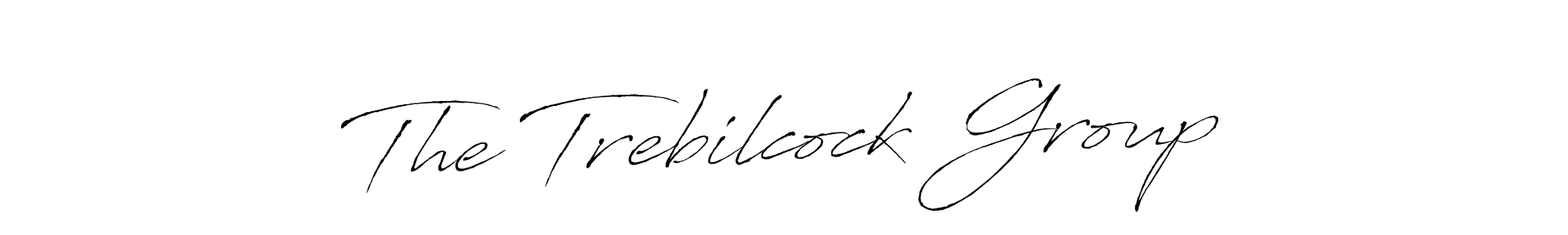 Antro_Vectra is a professional signature style that is perfect for those who want to add a touch of class to their signature. It is also a great choice for those who want to make their signature more unique. Get The Trebilcock Group name to fancy signature for free. The Trebilcock Group signature style 6 images and pictures png