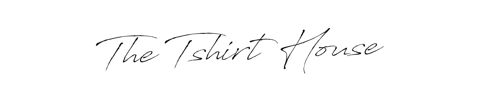 You should practise on your own different ways (Antro_Vectra) to write your name (The Tshirt House) in signature. don't let someone else do it for you. The Tshirt House signature style 6 images and pictures png