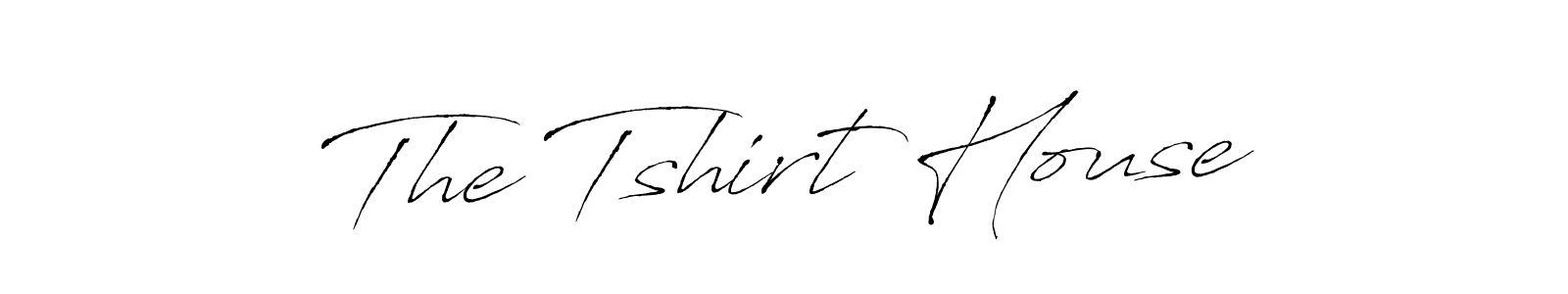 You should practise on your own different ways (Antro_Vectra) to write your name (The Tshirt House) in signature. don't let someone else do it for you. The Tshirt House signature style 6 images and pictures png