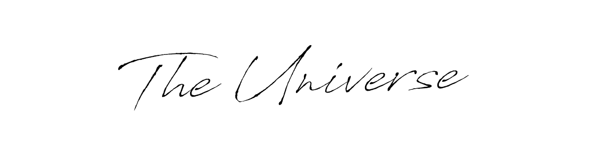 How to make The Universe name signature. Use Antro_Vectra style for creating short signs online. This is the latest handwritten sign. The Universe signature style 6 images and pictures png