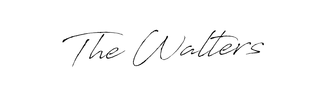 Make a beautiful signature design for name The Walters. With this signature (Antro_Vectra) style, you can create a handwritten signature for free. The Walters signature style 6 images and pictures png