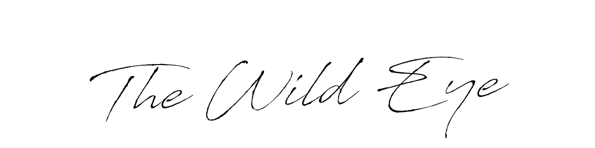 Also we have The Wild Eye name is the best signature style. Create professional handwritten signature collection using Antro_Vectra autograph style. The Wild Eye signature style 6 images and pictures png
