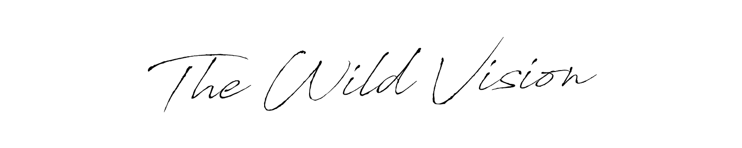 Also we have The Wild Vision name is the best signature style. Create professional handwritten signature collection using Antro_Vectra autograph style. The Wild Vision signature style 6 images and pictures png