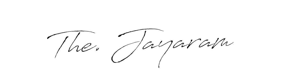 You should practise on your own different ways (Antro_Vectra) to write your name (The. Jayaram) in signature. don't let someone else do it for you. The. Jayaram signature style 6 images and pictures png