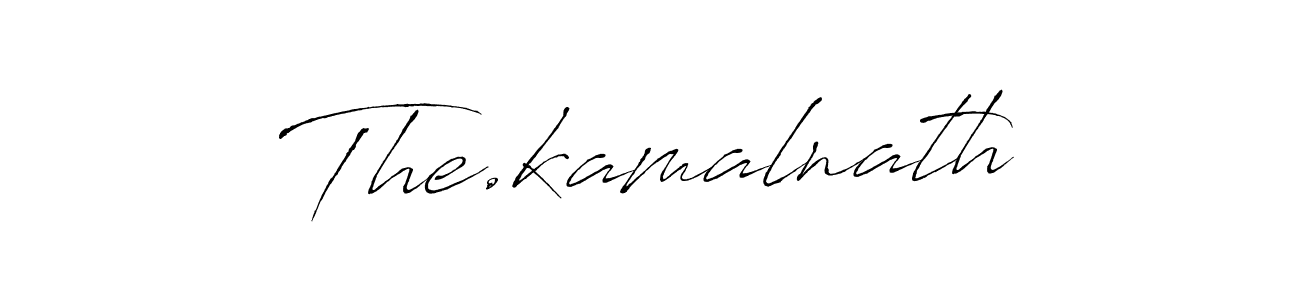 The.kamalnath stylish signature style. Best Handwritten Sign (Antro_Vectra) for my name. Handwritten Signature Collection Ideas for my name The.kamalnath. The.kamalnath signature style 6 images and pictures png