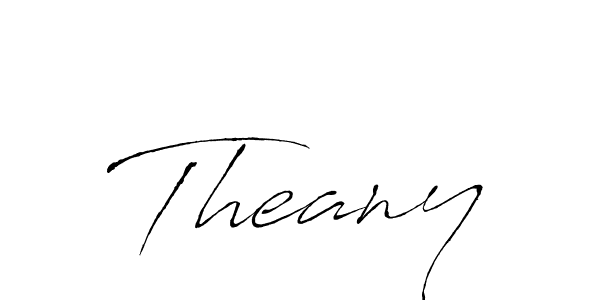 The best way (Antro_Vectra) to make a short signature is to pick only two or three words in your name. The name Theany include a total of six letters. For converting this name. Theany signature style 6 images and pictures png