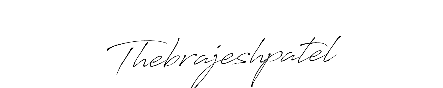 Thebrajeshpatel stylish signature style. Best Handwritten Sign (Antro_Vectra) for my name. Handwritten Signature Collection Ideas for my name Thebrajeshpatel. Thebrajeshpatel signature style 6 images and pictures png