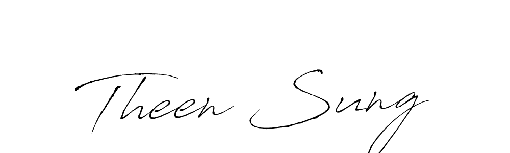 This is the best signature style for the Theen Sung name. Also you like these signature font (Antro_Vectra). Mix name signature. Theen Sung signature style 6 images and pictures png