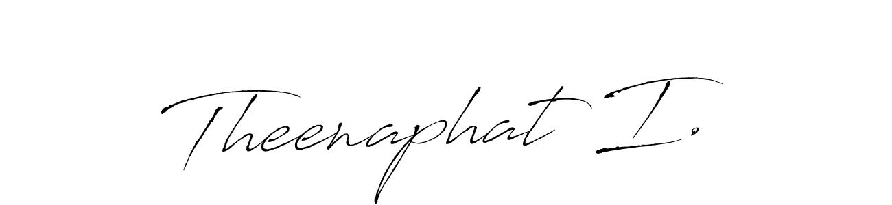Design your own signature with our free online signature maker. With this signature software, you can create a handwritten (Antro_Vectra) signature for name Theenaphat I.. Theenaphat I. signature style 6 images and pictures png