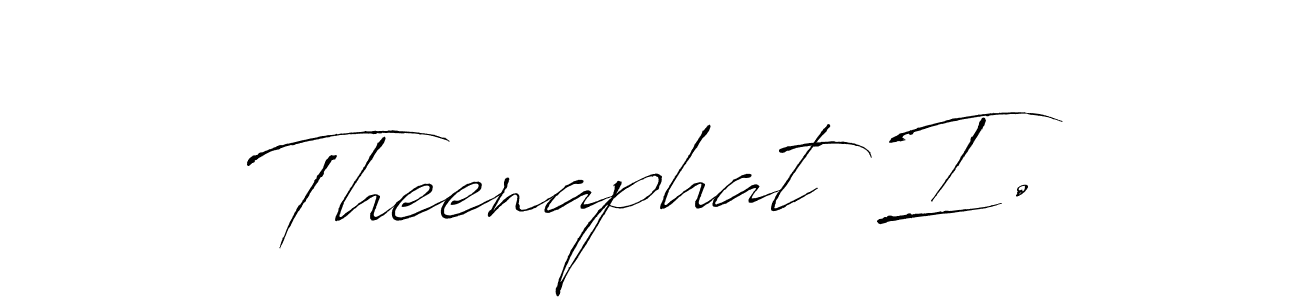 Design your own signature with our free online signature maker. With this signature software, you can create a handwritten (Antro_Vectra) signature for name Theenaphat I.. Theenaphat I. signature style 6 images and pictures png