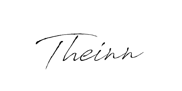 Make a beautiful signature design for name Theinn. With this signature (Antro_Vectra) style, you can create a handwritten signature for free. Theinn signature style 6 images and pictures png
