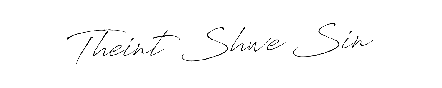 if you are searching for the best signature style for your name Theint Shwe Sin. so please give up your signature search. here we have designed multiple signature styles  using Antro_Vectra. Theint Shwe Sin signature style 6 images and pictures png