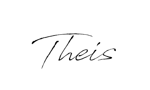 You should practise on your own different ways (Antro_Vectra) to write your name (Theis) in signature. don't let someone else do it for you. Theis signature style 6 images and pictures png