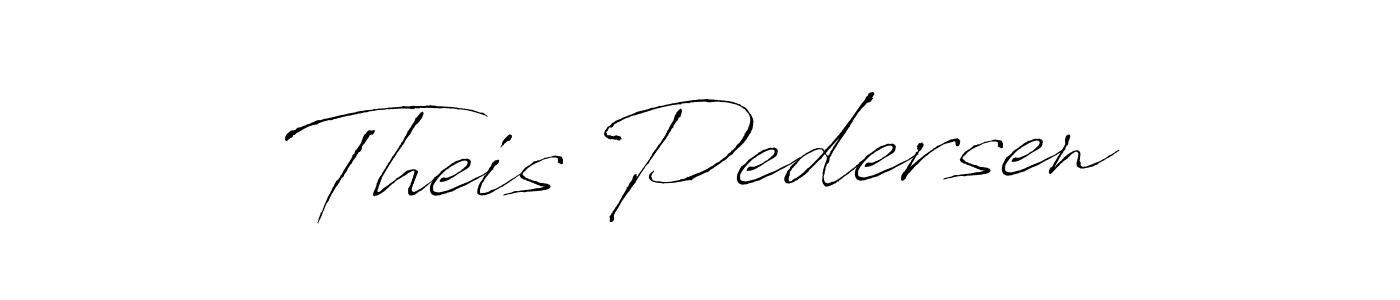 You should practise on your own different ways (Antro_Vectra) to write your name (Theis Pedersen) in signature. don't let someone else do it for you. Theis Pedersen signature style 6 images and pictures png