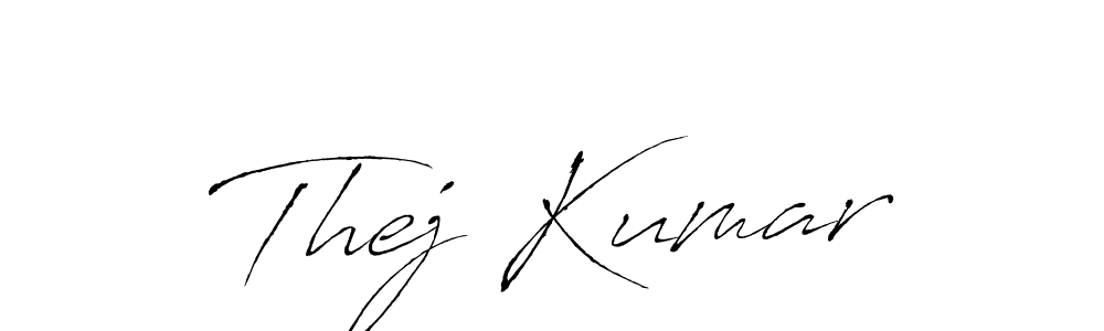 Also You can easily find your signature by using the search form. We will create Thej Kumar name handwritten signature images for you free of cost using Antro_Vectra sign style. Thej Kumar signature style 6 images and pictures png