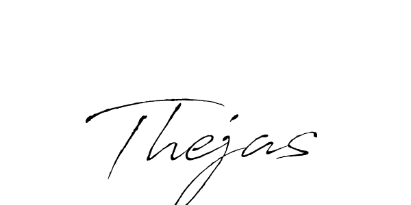 Use a signature maker to create a handwritten signature online. With this signature software, you can design (Antro_Vectra) your own signature for name Thejas. Thejas signature style 6 images and pictures png