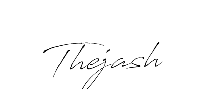 Thejash stylish signature style. Best Handwritten Sign (Antro_Vectra) for my name. Handwritten Signature Collection Ideas for my name Thejash. Thejash signature style 6 images and pictures png