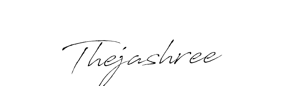 Thejashree stylish signature style. Best Handwritten Sign (Antro_Vectra) for my name. Handwritten Signature Collection Ideas for my name Thejashree. Thejashree signature style 6 images and pictures png