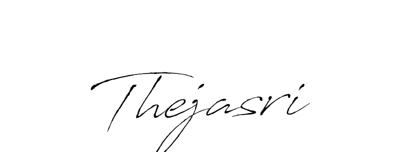Design your own signature with our free online signature maker. With this signature software, you can create a handwritten (Antro_Vectra) signature for name Thejasri. Thejasri signature style 6 images and pictures png