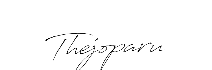 Antro_Vectra is a professional signature style that is perfect for those who want to add a touch of class to their signature. It is also a great choice for those who want to make their signature more unique. Get Thejoparu name to fancy signature for free. Thejoparu signature style 6 images and pictures png