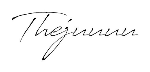 The Antro_Vectra font gives name Thejuuuu a signature that looks effortless yet distinguished. Download high-res PNG instantly. Thejuuuu signature style 6 images and pictures png