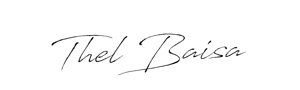 You should practise on your own different ways (Antro_Vectra) to write your name (Thel Baisa) in signature. don't let someone else do it for you. Thel Baisa signature style 6 images and pictures png