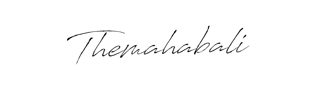 The best way (Antro_Vectra) to make a short signature is to pick only two or three words in your name. The name Themahabali include a total of six letters. For converting this name. Themahabali signature style 6 images and pictures png