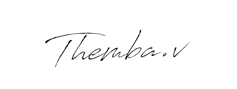 Best and Professional Signature Style for Themba.v. Antro_Vectra Best Signature Style Collection. Themba.v signature style 6 images and pictures png