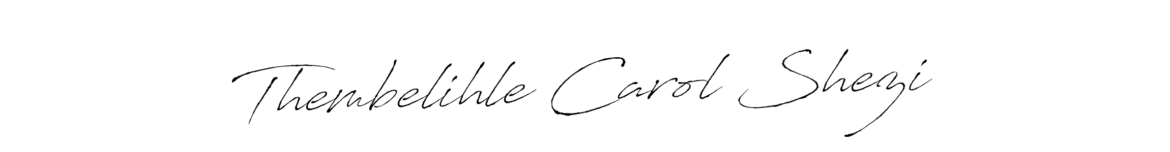 Similarly Antro_Vectra is the best handwritten signature design. Signature creator online .You can use it as an online autograph creator for name Thembelihle Carol Shezi. Thembelihle Carol Shezi signature style 6 images and pictures png