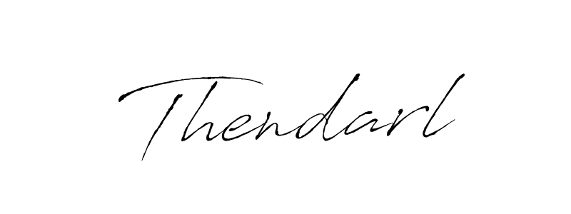 Design your own signature with our free online signature maker. With this signature software, you can create a handwritten (Antro_Vectra) signature for name Thendarl. Thendarl signature style 6 images and pictures png