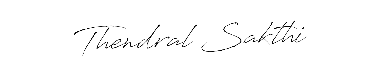 Design your own signature with our free online signature maker. With this signature software, you can create a handwritten (Antro_Vectra) signature for name Thendral Sakthi. Thendral Sakthi signature style 6 images and pictures png