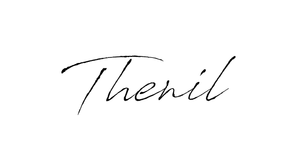 The best way (Antro_Vectra) to make a short signature is to pick only two or three words in your name. The name Thenil include a total of six letters. For converting this name. Thenil signature style 6 images and pictures png