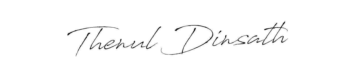 Also we have Thenul Dinsath name is the best signature style. Create professional handwritten signature collection using Antro_Vectra autograph style. Thenul Dinsath signature style 6 images and pictures png