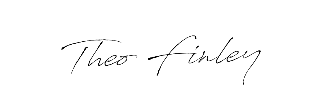 Create a beautiful signature design for name Theo Finley. With this signature (Antro_Vectra) fonts, you can make a handwritten signature for free. Theo Finley signature style 6 images and pictures png