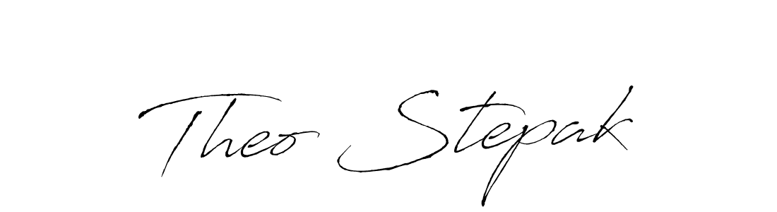 Similarly Antro_Vectra is the best handwritten signature design. Signature creator online .You can use it as an online autograph creator for name Theo Stepak. Theo Stepak signature style 6 images and pictures png