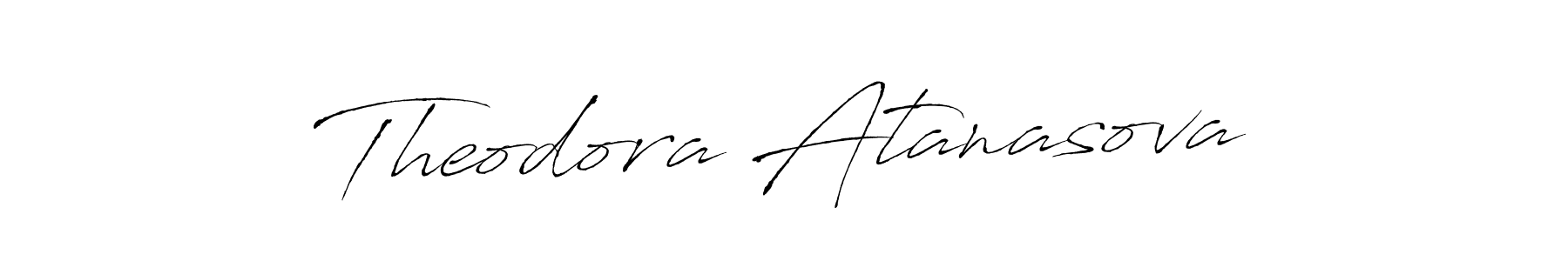 Create a beautiful signature design for name Theodora Atanasova. With this signature (Antro_Vectra) fonts, you can make a handwritten signature for free. Theodora Atanasova signature style 6 images and pictures png