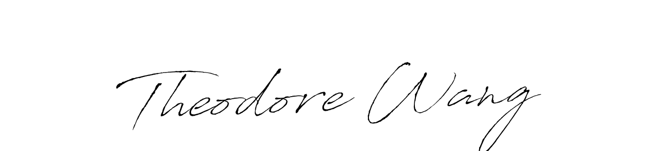 How to Draw Theodore Wang signature style? Antro_Vectra is a latest design signature styles for name Theodore Wang. Theodore Wang signature style 6 images and pictures png