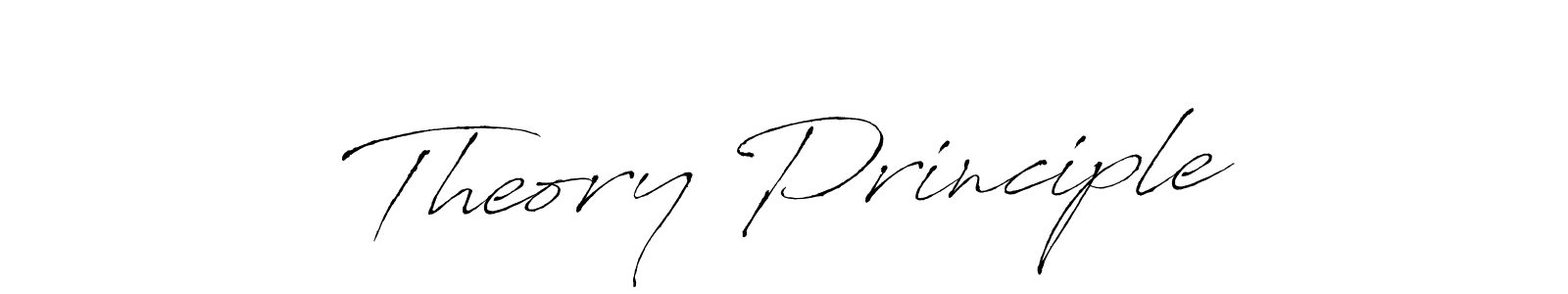 How to make Theory Principle signature? Antro_Vectra is a professional autograph style. Create handwritten signature for Theory Principle name. Theory Principle signature style 6 images and pictures png