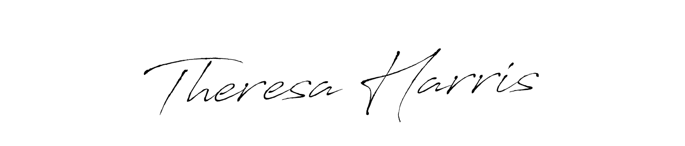 Create a beautiful signature design for name Theresa Harris. With this signature (Antro_Vectra) fonts, you can make a handwritten signature for free. Theresa Harris signature style 6 images and pictures png