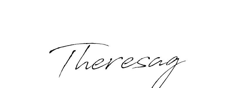 Make a beautiful signature design for name Theresag. With this signature (Antro_Vectra) style, you can create a handwritten signature for free. Theresag signature style 6 images and pictures png