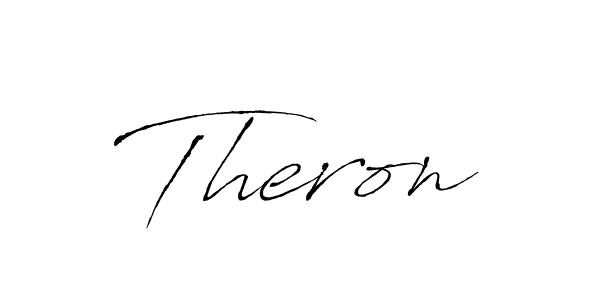 Also we have Theron name is the best signature style. Create professional handwritten signature collection using Antro_Vectra autograph style. Theron signature style 6 images and pictures png
