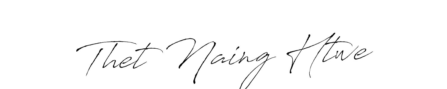 Antro_Vectra is a professional signature style that is perfect for those who want to add a touch of class to their signature. It is also a great choice for those who want to make their signature more unique. Get Thet Naing Htwe name to fancy signature for free. Thet Naing Htwe signature style 6 images and pictures png